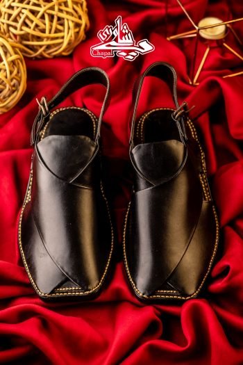 Zardari Chappal Black