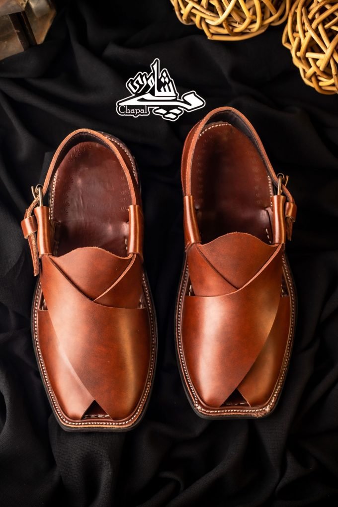 Charsadda Chappal Maroon – SaadaSole