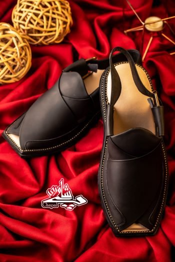 Peshawar Zalmi Chappal Black
