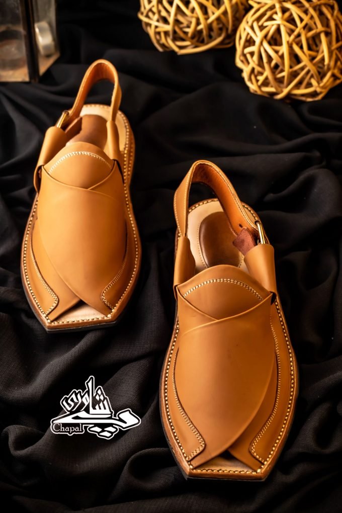 Peshawar Zalmi Chappal Light Brown