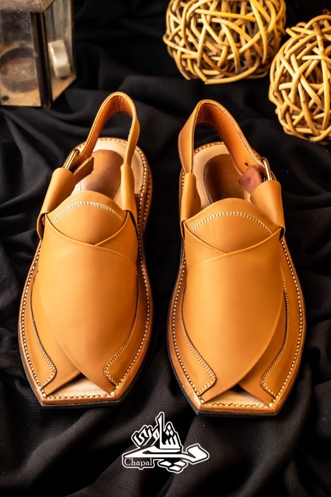 Peshawar Zalmi Chappal Light Brown