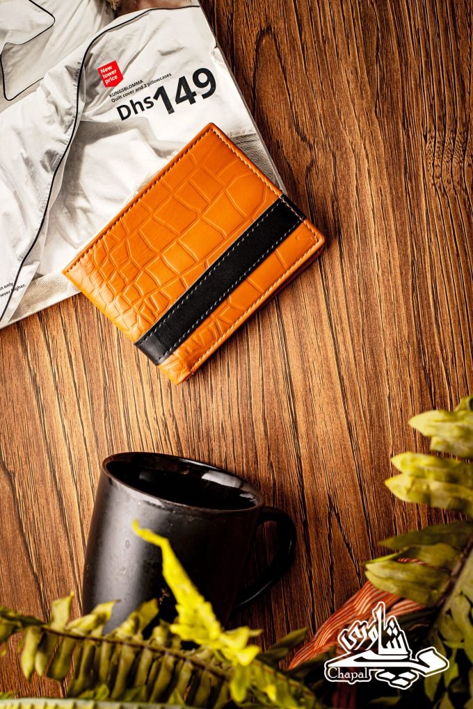 Leather Wallets - Croco Skin