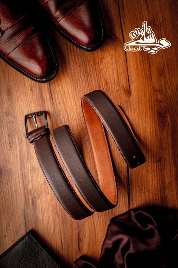 Leather Belt For Men - Chocolate Brown